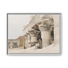 Temple Of Edfou (Edfu) illustration by David Roberts (1796–1864) - NOMADEN ART GALLERY