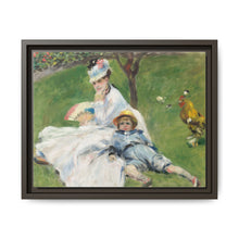 Pierre-Auguste Renoir's Madame Monet and Her Son (1874) - NOMADEN ART GALLERY