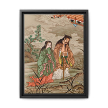Chinese tales, vintage Japanese painting by G.A. Audsley - NOMADEN ART GALLERY