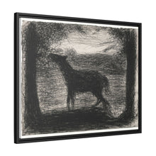 Foal, Le Poulain (ca. 1882–1883) by Georges Seurat