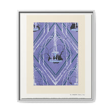 Art Deco fountain pattern pochoir print in oriental style. Original from our own 1914 edition of Samarkande - NOMADEN ART GALLERY
