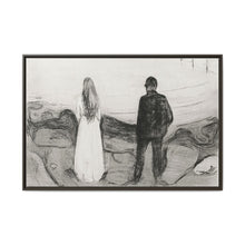 Two Human Beings. The Lonely Ones (1894) by Edvard Munch - NOMADEN ART GALLERY