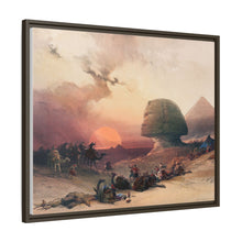 Approach of the simoom Desert of Gizeh illustration by David Roberts (1796–1864)