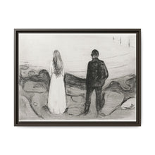 Two Human Beings. The Lonely Ones (1894) by Edvard Munch - NOMADEN ART GALLERY