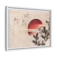 Katsushika Hokusai's birds and sunset, from Album of Sketches (1814) - NOMADEN ART GALLERY