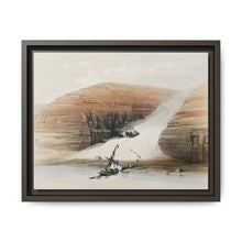 Excavated temples of Aboosimble (Abu Sunbul) Nubia illustration by David Roberts (1796–1864) - NOMADEN ART GALLERY