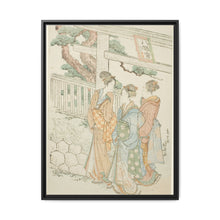 Visitors to the Hachiman shrine by Katsushika Hokusai - NOMADEN ART GALLERY