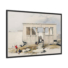 Temple at Wady Dabod (Wadi Dabud) Nubia illustration by David Roberts (1796–1864)