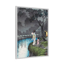 Moon at Sekiguchi (1936) print in high resolution by Hiroaki Takahashi