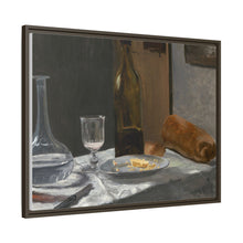 Claude Monet's Still Life with Bottle, Carafe, Bread, and Wine (ca. 1862-1863) - NOMADEN ART GALLERY