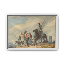 Three Armed Riders Escorting Prisoners near Reims (1825) by Peter von Hess - NOMADEN ART GALLERY