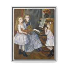 The Daughters of Catulle Mendès, Huguette (1871–1964), Claudine (1876–1937), and Helyonne (1879–1955) (1888) by Pierre-Auguste Renoir - NOMADEN ART GALLERY