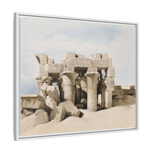 Kom Ombo is an agricultural town in Egypt illustration by David Roberts (1796–1864)