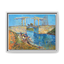 Vincent van Gogh's The Langlois Bridge at Arles with Women Washing (1888) - NOMADEN ART GALLERY