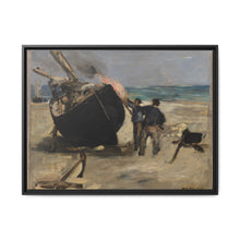 Tarring the Boat (Le Bateau goudronné) by Édouard Manet - NOMADEN ART GALLERY