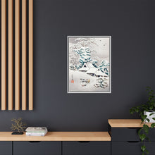 Sawatari in Snow (1936) print in high resolution by Hiroaki Takahashi