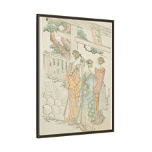 Visitors to the Hachiman shrine by Katsushika Hokusai - NOMADEN ART GALLERY
