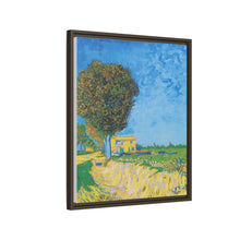 Vincent van Gogh's Avenue at Arles with houses (1888) - NOMADEN ART GALLERY