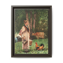 The Milk Maid (1878) by Winslow Homer - NOMADEN ART GALLERY