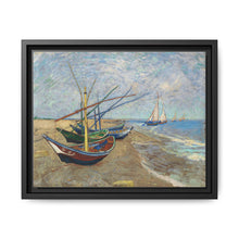 Vincent van Gogh's Fishing Boats on the Beach at Saintes-Maries (1888) - NOMADEN ART GALLERY