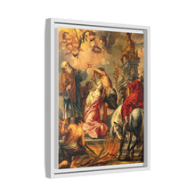 The martyrdom of Saint Apollonia. Oil painting after Jacob Jordaens.
