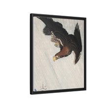 Eagle Flying in Snow (1933) by Ohara Koson
