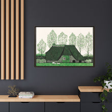 Farmhouse with thatched roof (1919) by Julie de Graag