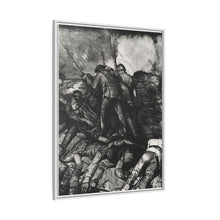 The charge, right detail, second state (1918) print in high resolution by George Wesley Bellows