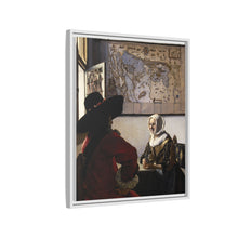 Johannes Vermeer’s Officer and Laughing Girl (ca. 1657)