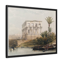 The hypaethral temple at Philae called the Bed of Pharaoh illustration by David Roberts (1796–1864)