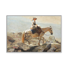 The Bridle Path, White Mountains (1868) by Winslow Homer - NOMADEN ART GALLERY