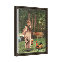 The Milk Maid (1878) by Winslow Homer