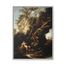 Landscape with the Temptation of Christ by Alessandro Magnasco and Antonio Francesco Peruzzini - NOMADEN ART GALLERY
