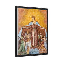 Fresco of Virgin-of-Mercy on the northern wall of the subsidiary church Saint Anna in Saager