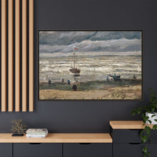 Vincent van Gogh's Beach at Scheveningen in Stormy Weather (1882) - NOMADEN ART GALLERY