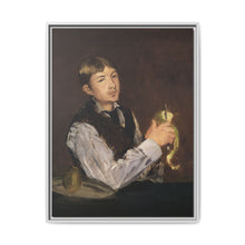 Young Boy Peeling a Pear by Edouard Manet - NOMADEN ART GALLERY