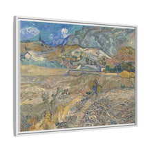 Vincent van Gogh's The Landscape at Saint-Rémy (Enclosed Field with Peasant) - NOMADEN ART GALLERY