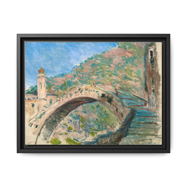 Claude Monet's Bridge at Dolceacqua (1884) - NOMADEN ART GALLERY