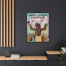 Poster for the American Negro Exposition in Chicago (1940) illustration by Robert Savon Pious.