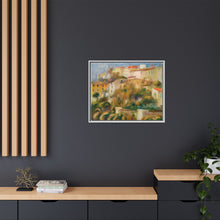 Casas en una colina (Groupe de maisons sur un coteau) de Pierre Auguste Renoir 