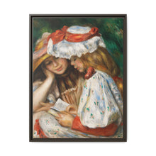 Two Girls Reading (c. 1890–1891) by Pierre-Auguste Renoir - NOMADEN ART GALLERY