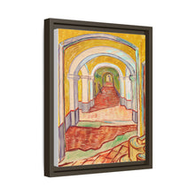 Corridor in the Asylum (1889) by Vincent Van Gogh - NOMADEN ART GALLERY