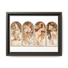 Alphonse Maria Mucha's The Seasons (1897). Famous Art Nouveau artwork - NOMADEN ART GALLERY