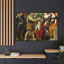 Henri IV Conferring the Regency upon Marie de' Medici (after Rubens) by Eugène Delacroix
