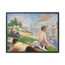 Georges Seurat's Final Study for “Bathers at Asnières” (1883) - NOMADEN ART GALLERY