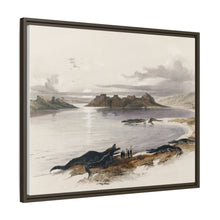Wady Dabod (Wadi Dabod) Nubia illustration by David Roberts (1796–1864)