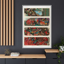 Chinese Buddhist hell, vintage painting by G.A. Audsley-Japanese illustration - NOMADEN ART GALLERY