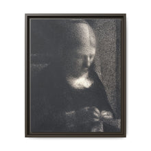 The Artist’s Mother Doing Embroidery (ca. 1882–1883) by Georges Seurat. - NOMADEN ART GALLERY