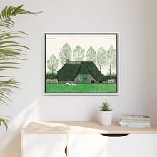 Farmhouse with thatched roof (1919) by Julie de Graag