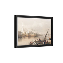 View on the Nile ferry to Gizeh illustration by David Roberts (1796–1864) - Decorative Wall Art